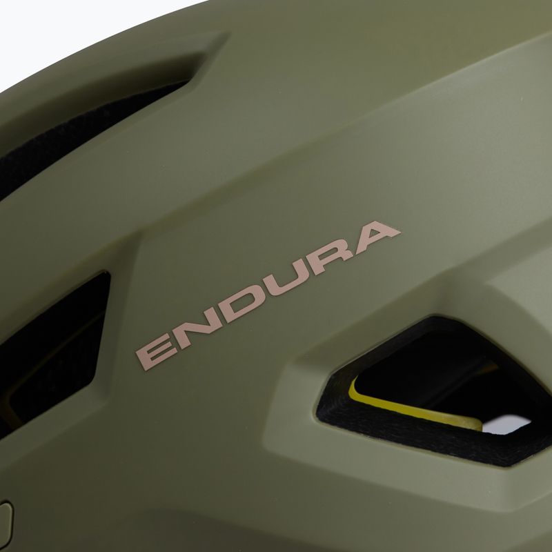 Endura Hummvee MIPS kerékpáros sisak tweed zöld 4