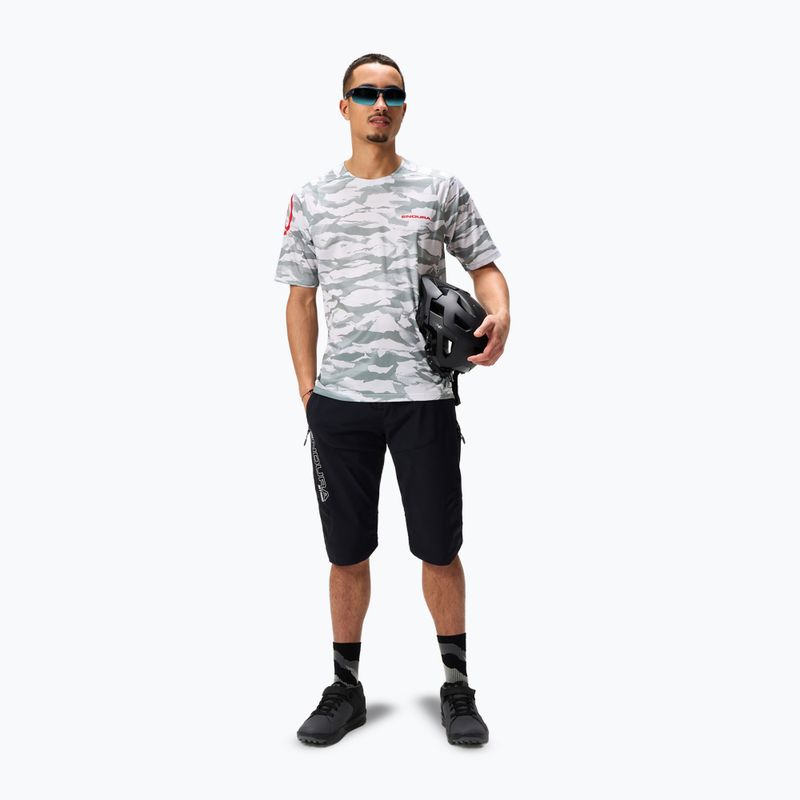 Férfi Endura Mountain Camo Ltd kerékpáros mez haar szürke 2