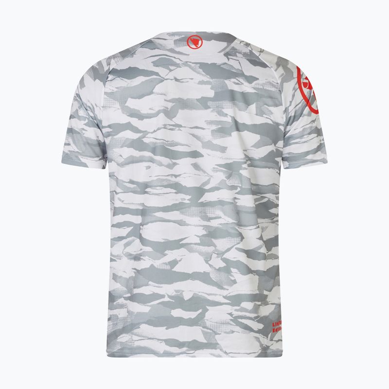Férfi Endura Mountain Camo Ltd kerékpáros mez haar szürke 5