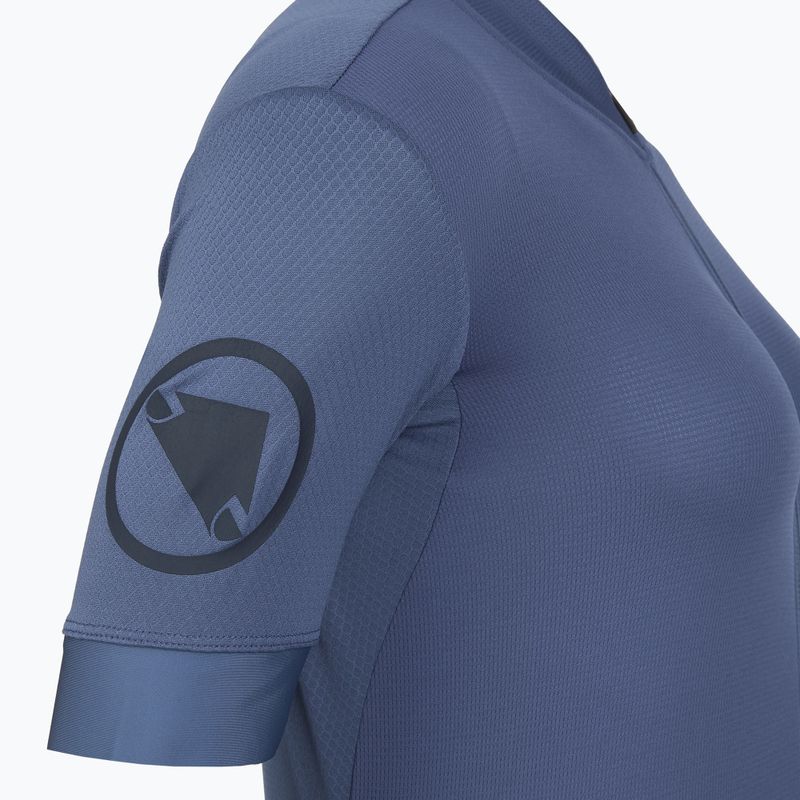 Női kerékpáros mez Endura FS260 II In indigo rock 5