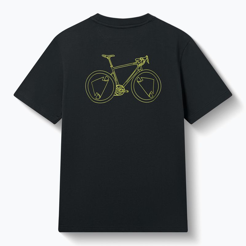 Endura Pedal Power Graphic karbon szürke póló 2