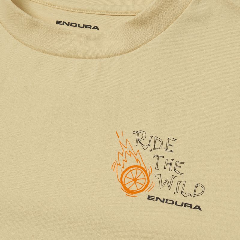 Endura Ride The Wild Graphic világos homok póló 3