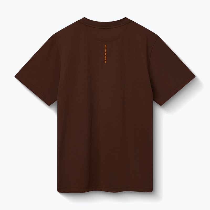 Kerékpáros mez Endura Icon Logo Graphic Tee end mahogany 2