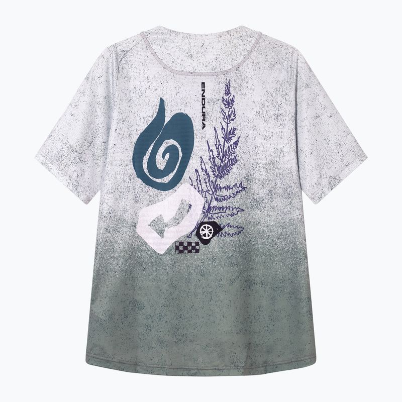 Női kerékpáros mez Endura Singletrack Print W aero blue 8