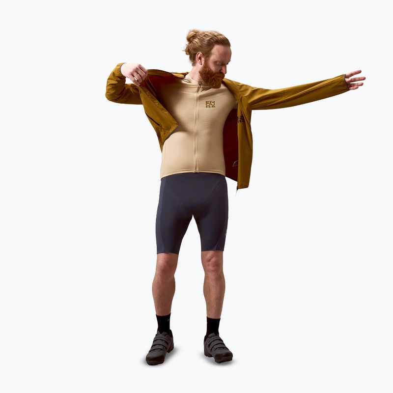 Férfi kerékpáros hosszú ujjú póló Endura Alltrack Ride sand 2