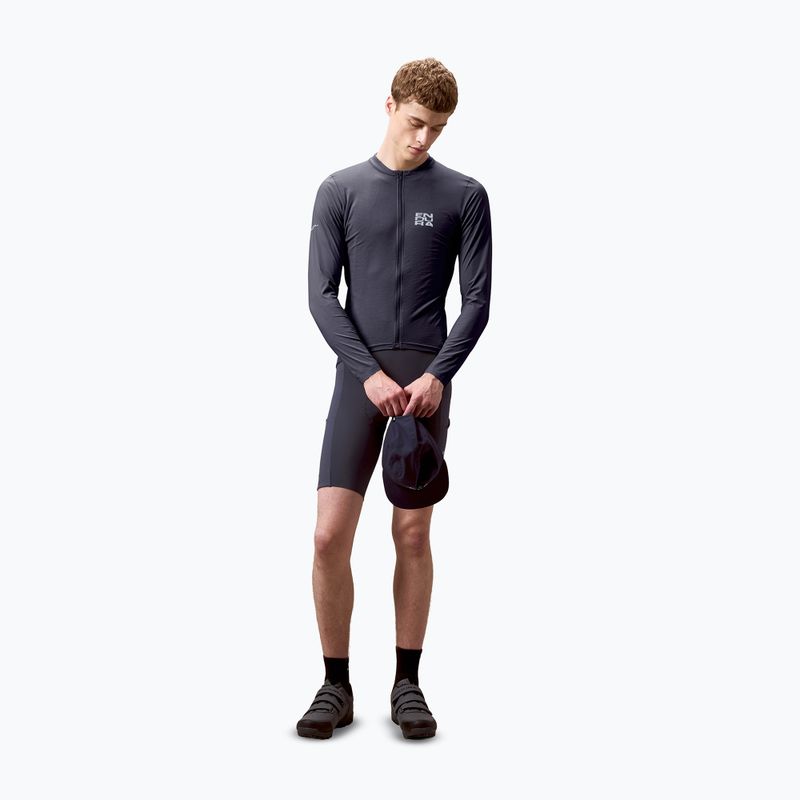 Férfi kerékpáros hosszú ujjú póló Endura Alltrack Ride carbon grey 2