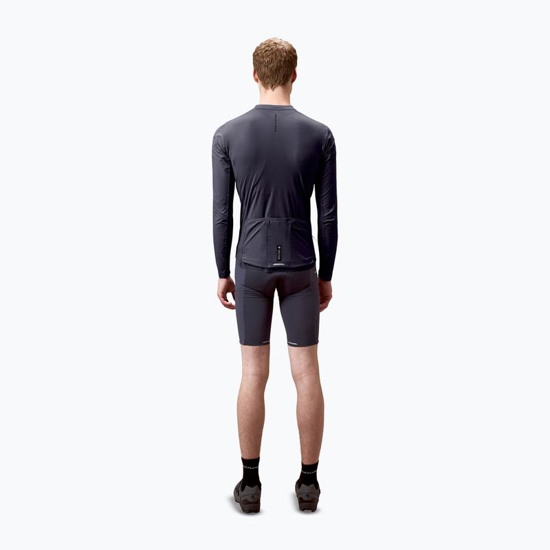 Férfi kerékpáros hosszú ujjú póló Endura Alltrack Ride carbon grey 3