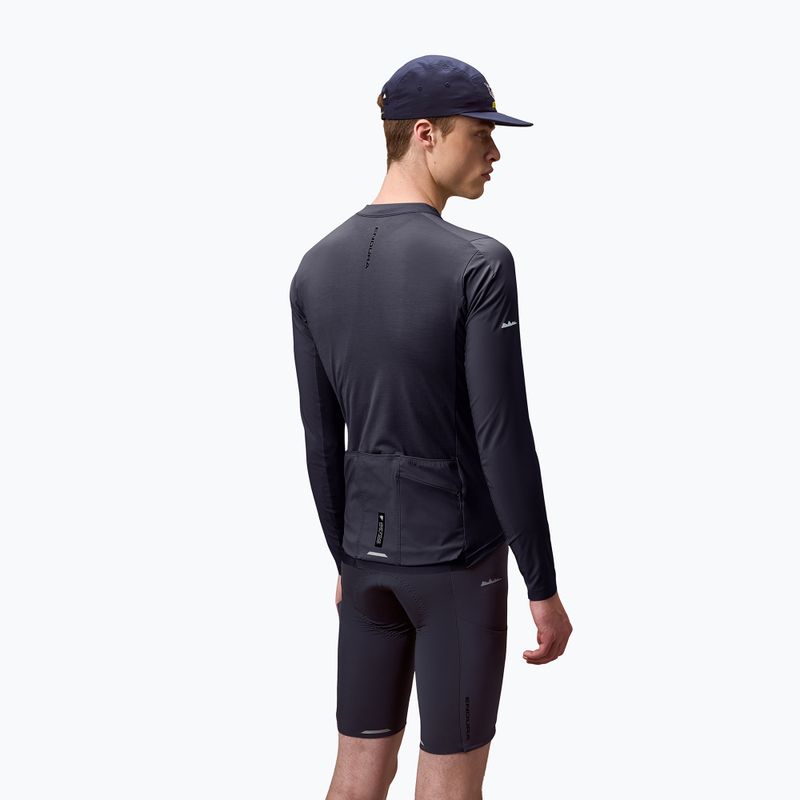 Férfi kerékpáros hosszú ujjú póló Endura Alltrack Ride carbon grey 4