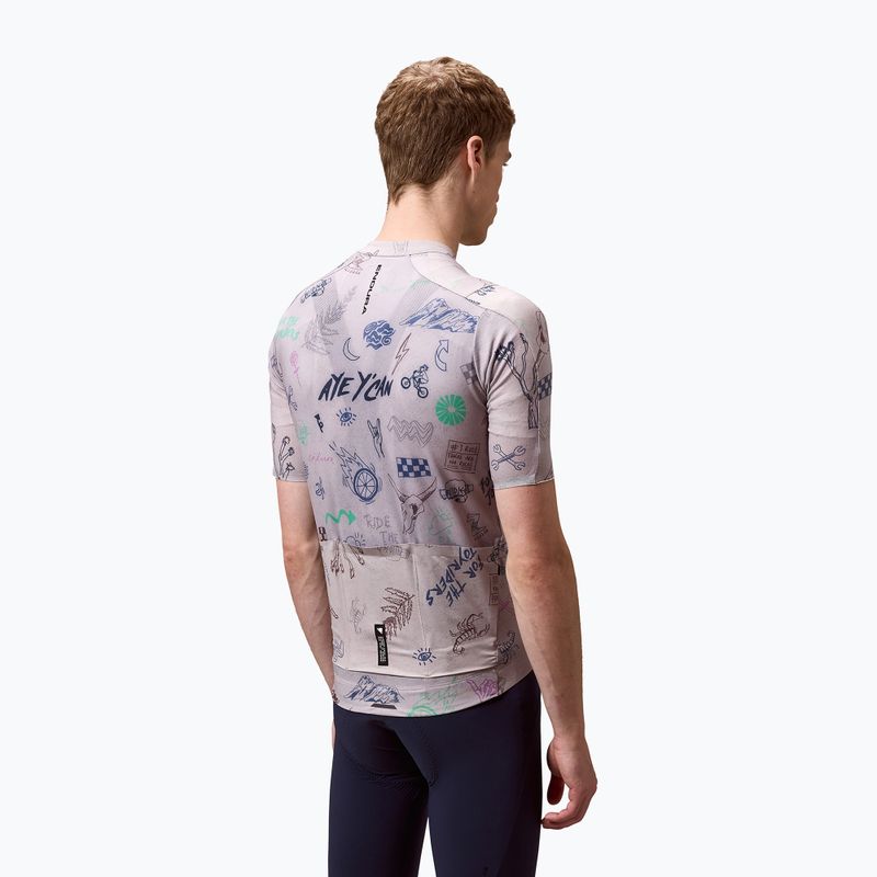 Férfi kerékpáros mez Endura Pro SL Print titanium 4