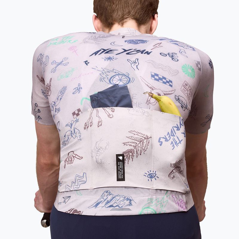 Férfi kerékpáros mez Endura Pro SL Print titanium 6