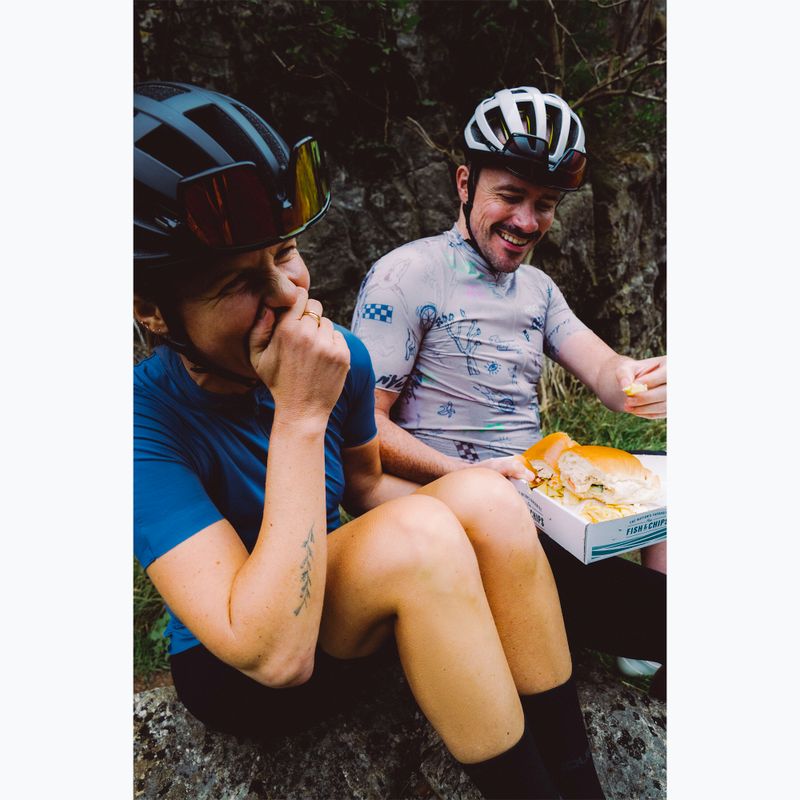 Férfi kerékpáros mez Endura Pro SL Print titanium 10