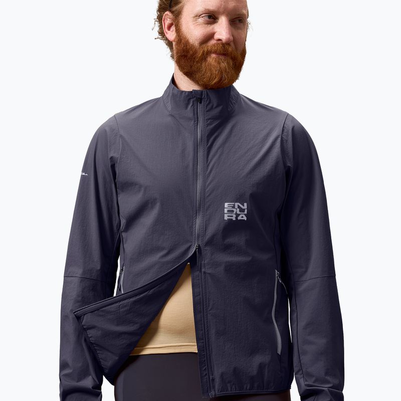 Férfi kerékpáros dzseki Endura Alltrack Ride Packable Jacket carbon grey 4