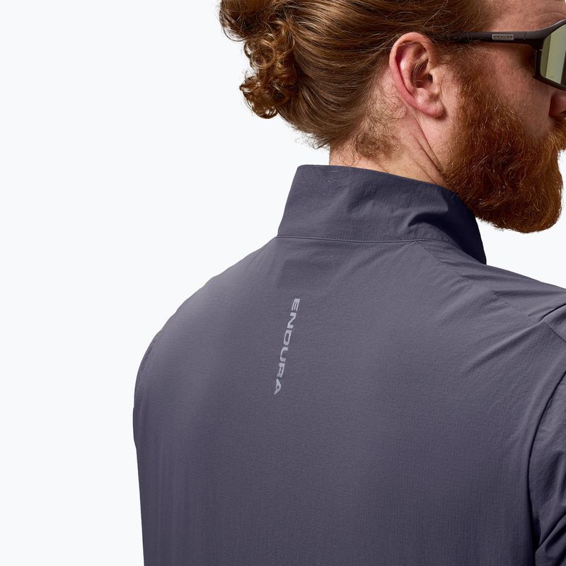 Férfi kerékpáros dzseki Endura Alltrack Ride Packable Jacket carbon grey 5