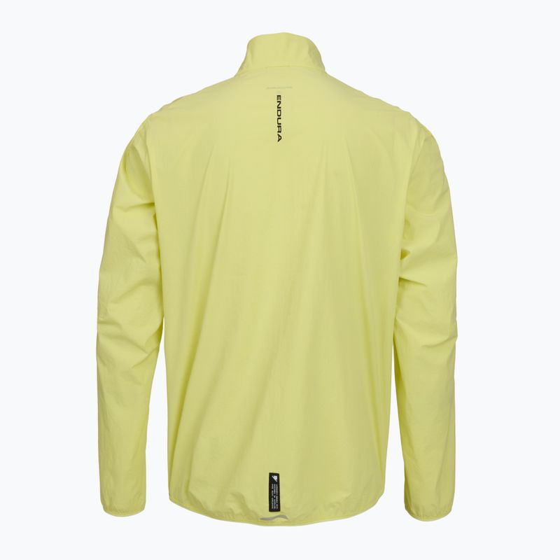 Férfi kerékpáros dzseki Endura Alltrack Ride Packable Jacket oil seed 2