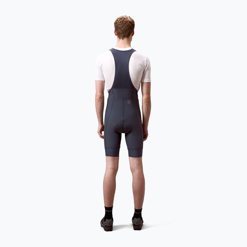 Férfi kerékpáros rövidnadrág Endura Loop Bibshort carbon grey 3