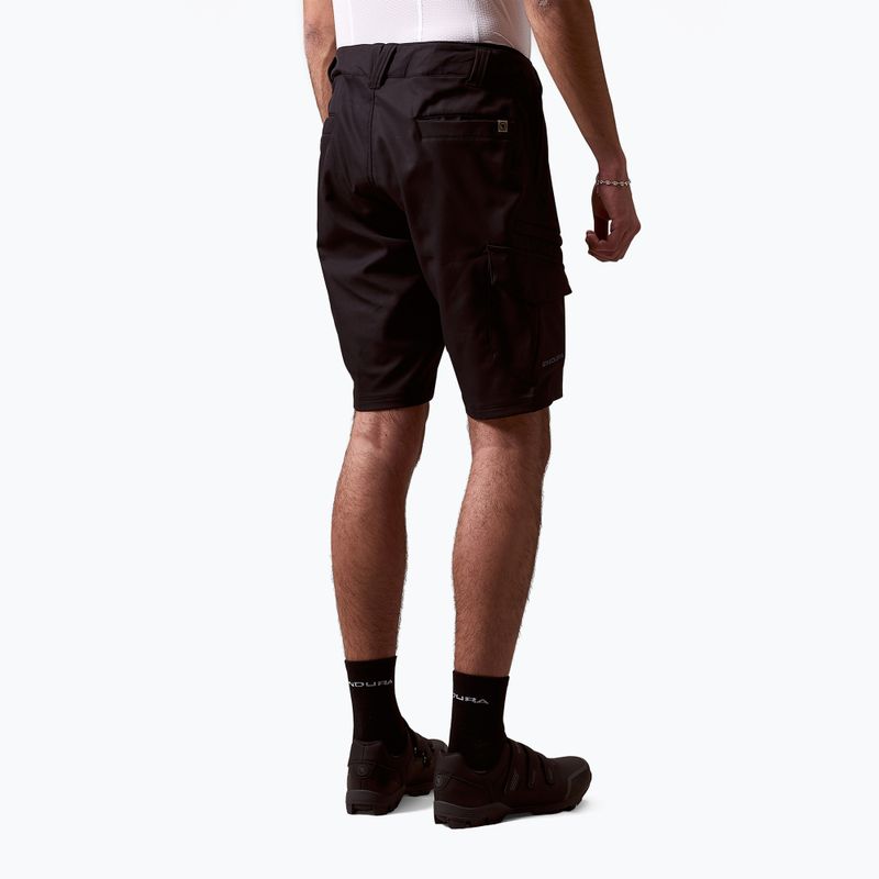 Férfi kerékpáros rövidnadrág Endura Loop Cargo Short black 3