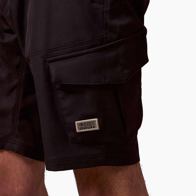 Férfi kerékpáros rövidnadrág Endura Loop Cargo Short black 5
