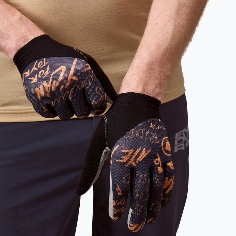 Férfi kerékpáros kesztyűk Endura Hummvee Lite Icon carbon grey 4