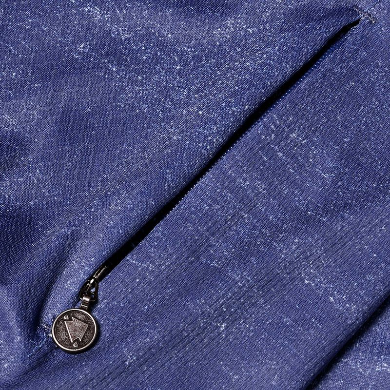 Férfi kerékpáros mez Endura FS260 Print indigo rock 4