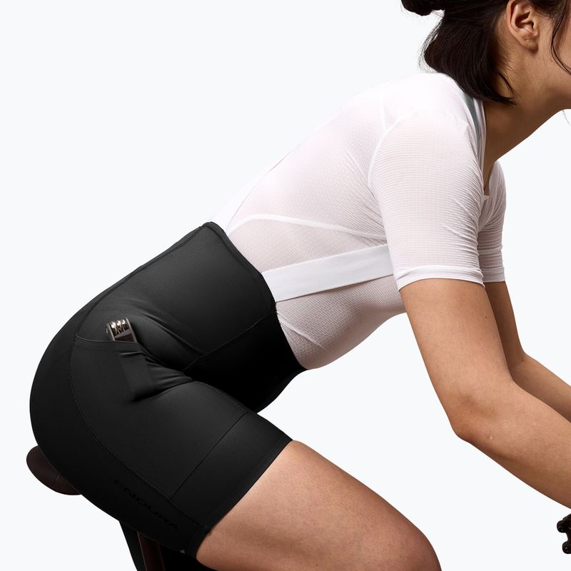 Női kerékpáros rövidnadrág Endura Loop Bibshort black 6