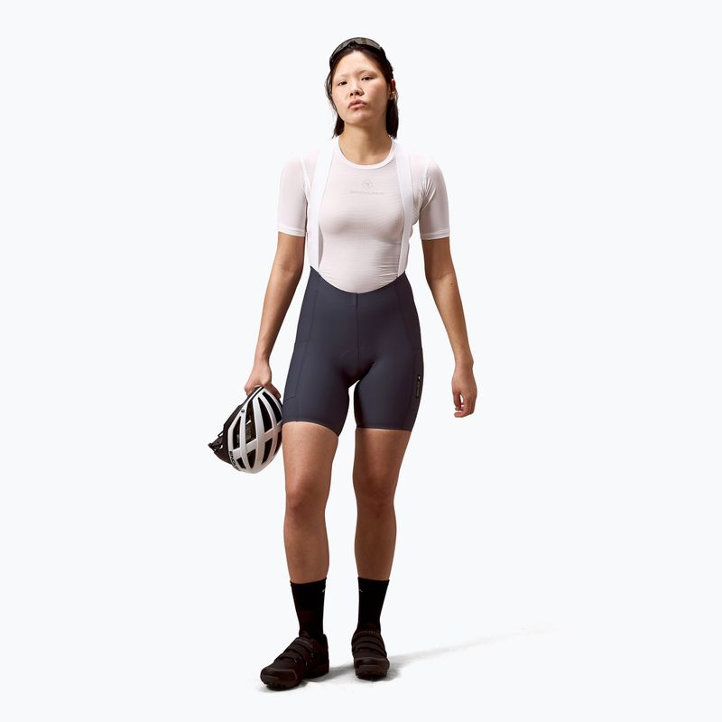 Női kerékpáros rövidnadrág Endura Loop Bibshort carbon grey 2