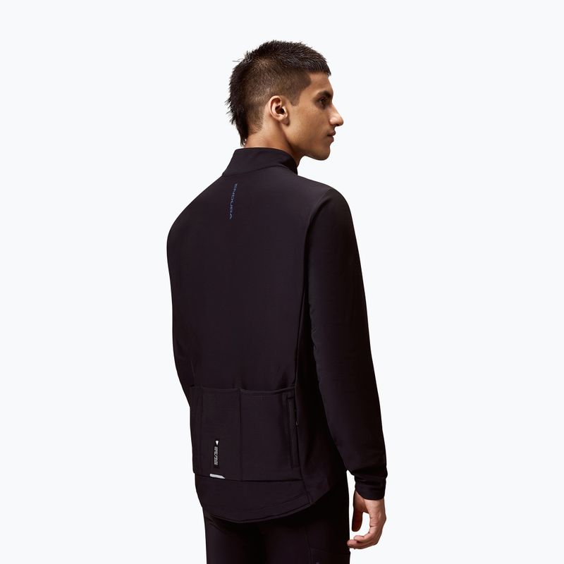 Férfi kerékpáros pulóver Endura Loop Ride L/S Jersey black 3