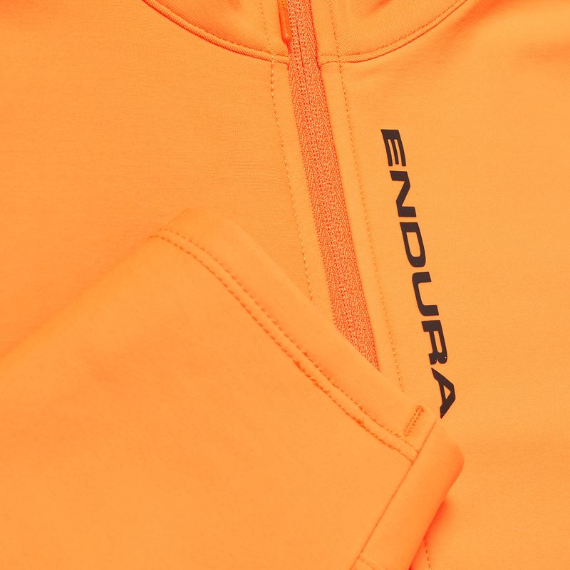 Férfi kerékpáros pulóver Endura Loop Ride L/S Jersey end orange 10