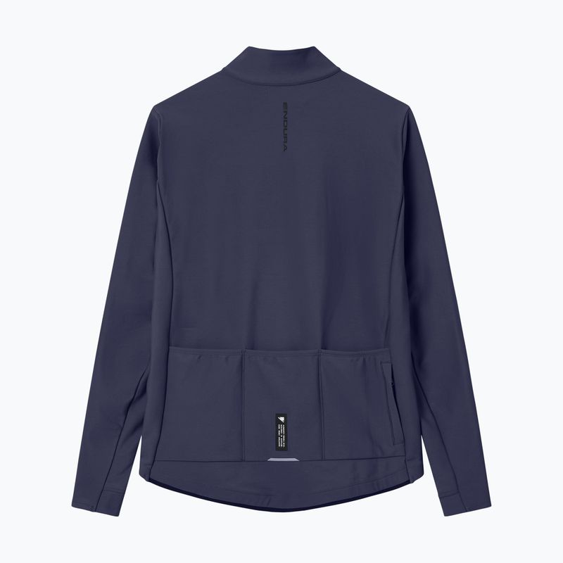 Férfi kerékpáros pulóver Endura Loop Ride L/S Jersey carbon grey 7