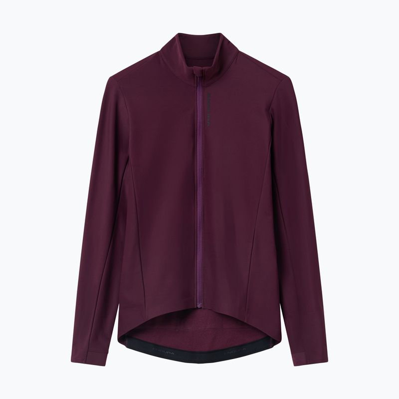 Férfi kerékpáros pulóver Endura Loop Ride L/S Jersey black cherry 7