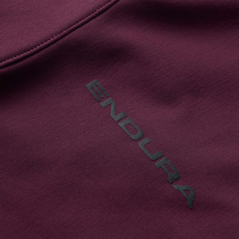Férfi kerékpáros pulóver Endura Loop Ride L/S Jersey black cherry 10