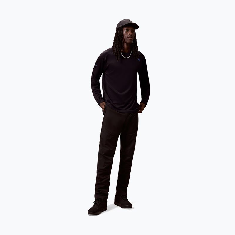 Férfi kerékpáros hosszú ujjú Endura Alltrack Roam Fleece fekete 2
