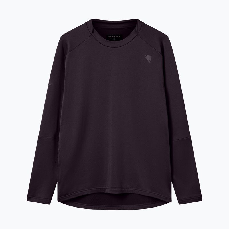 Férfi kerékpáros hosszú ujjú Endura Alltrack Roam Fleece fekete 7