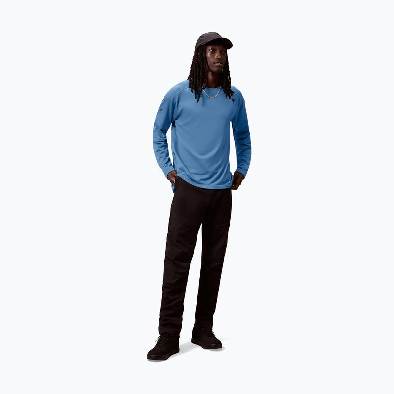 Férfi kerékpáros hosszú ujjú Endura Alltrack Roam Fleece storm blue 2