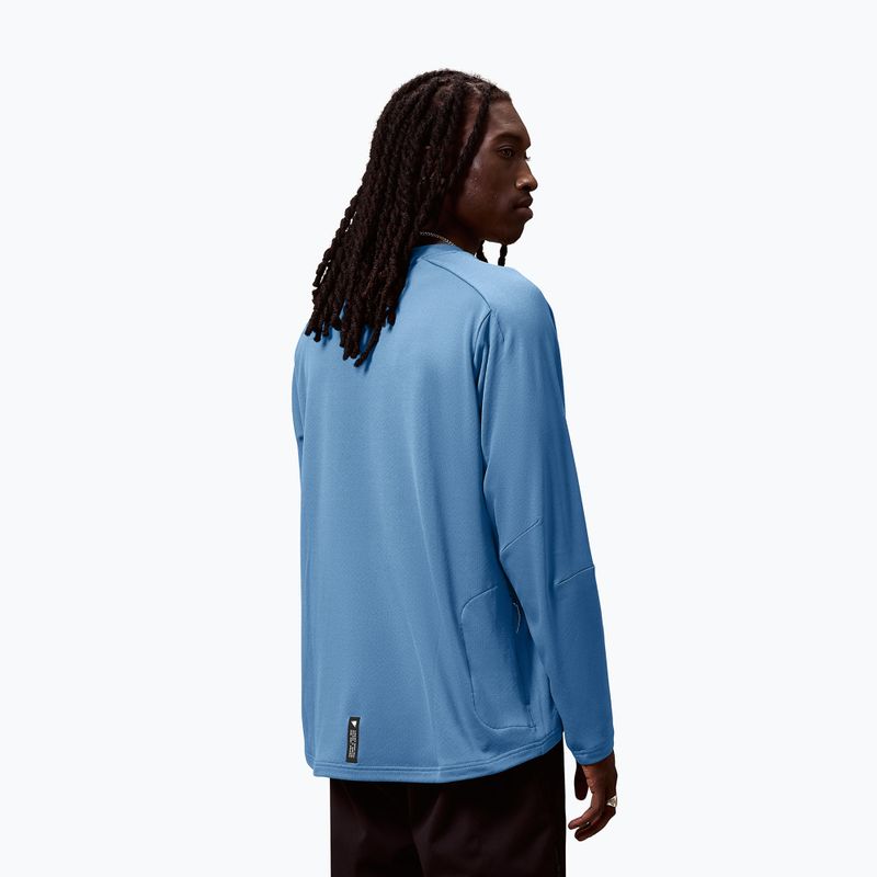 Férfi kerékpáros hosszú ujjú Endura Alltrack Roam Fleece storm blue 3
