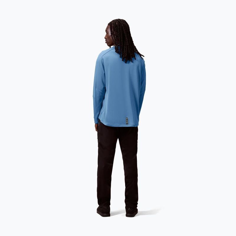 Férfi kerékpáros hosszú ujjú Endura Alltrack Roam Fleece storm blue 4