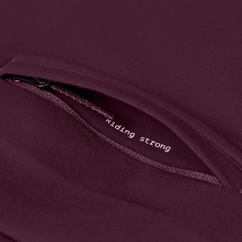 Női kerékpáros pulóver Endura Loop Ride L/S Jersey black cherry 9