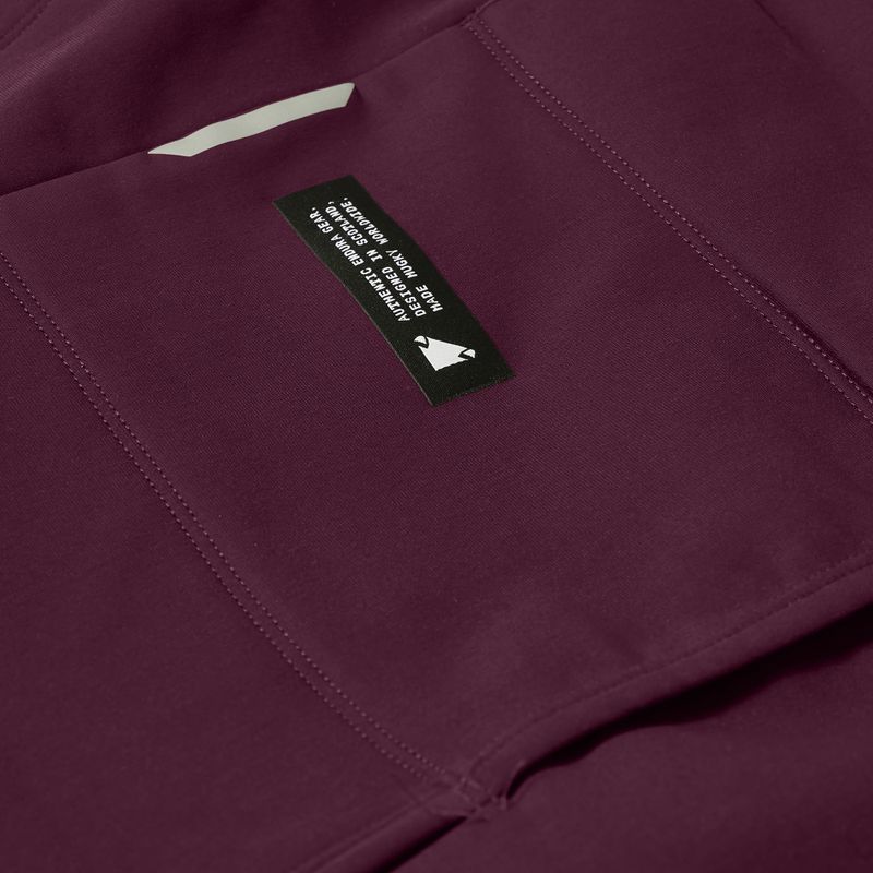 Női kerékpáros pulóver Endura Loop Ride L/S Jersey black cherry 11