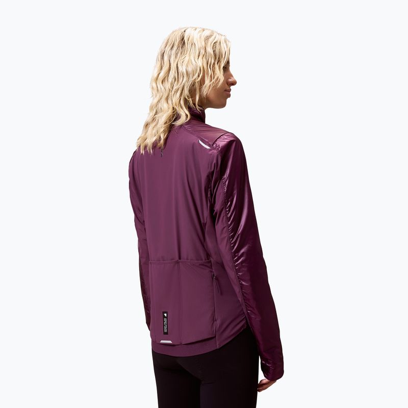 Női kerékpáros dzseki Endura Pro SL Race Insulated W black cherry 3