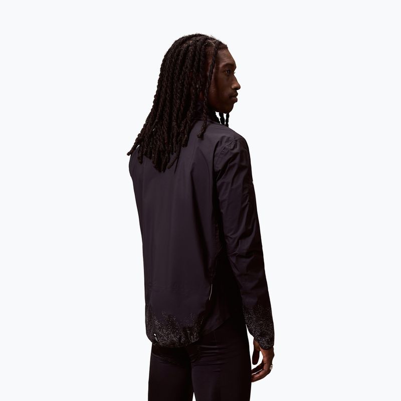 Férfi kerékpáros dzseki Endura Alltrack Race Cape black reflective rint 3