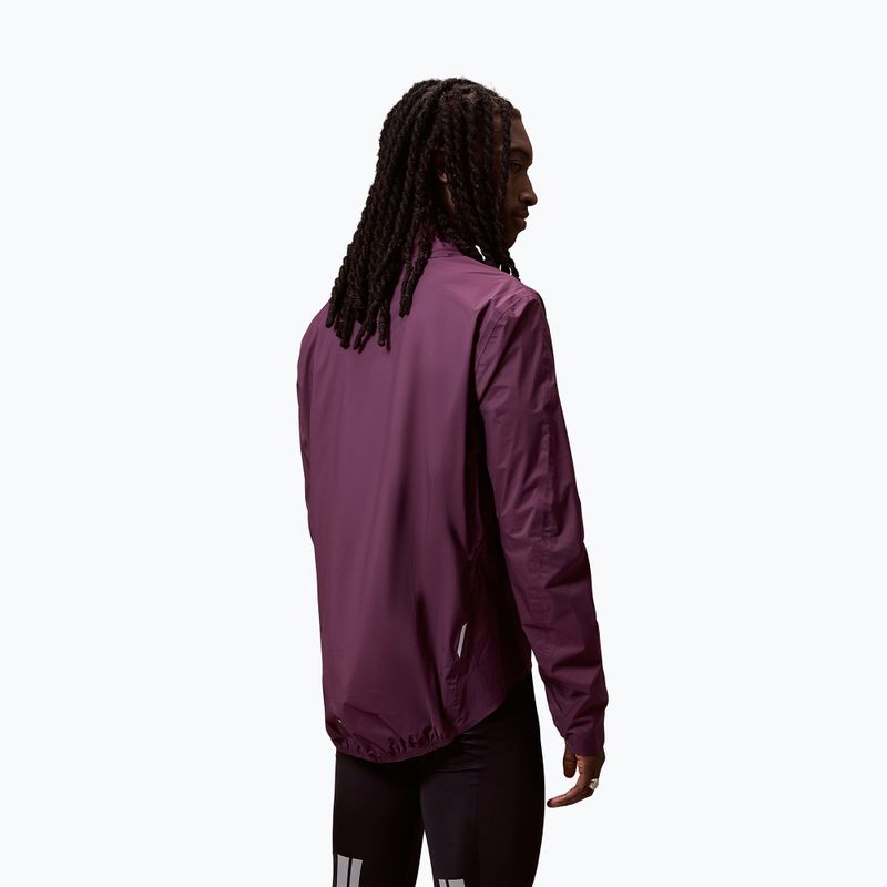 Férfi kerékpáros dzseki Endura Alltrack Race Cape black cherry 3