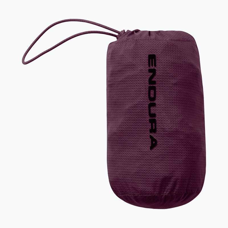 Férfi kerékpáros dzseki Endura Alltrack Race Cape black cherry 13