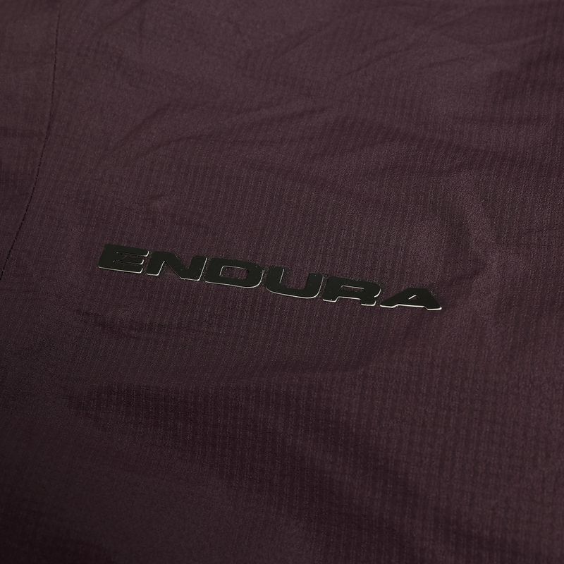 Női kerékpáros dzseki Endura Alltrack Race Cape black cherry 11