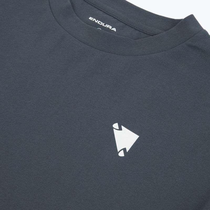 Kerékpáros mez Endura Icon Logo Graphic Tee carbon grey 3