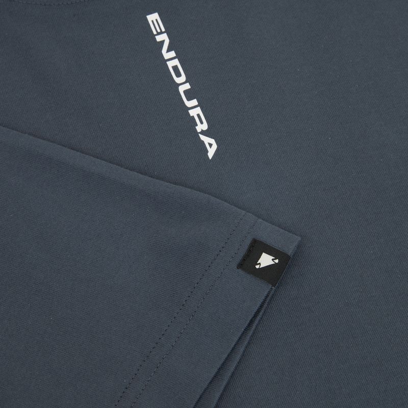 Kerékpáros mez Endura Icon Logo Graphic Tee carbon grey 4