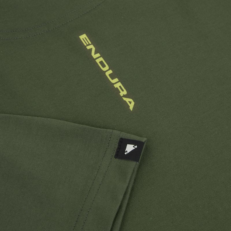 Kerékpáros mez Endura Icon Logo Graphic Tee olive-green 4