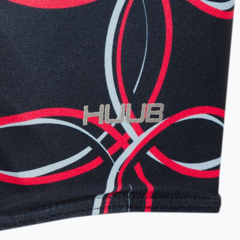 Férfi HUUB Brownlee Jammer fürdőruha Alistair fekete és piros JAMMERALI JAMMERALI 3