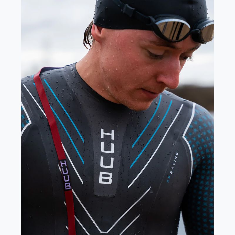 HUUB Férfi triatlon Foam Pinnacle NB fekete/kék 5