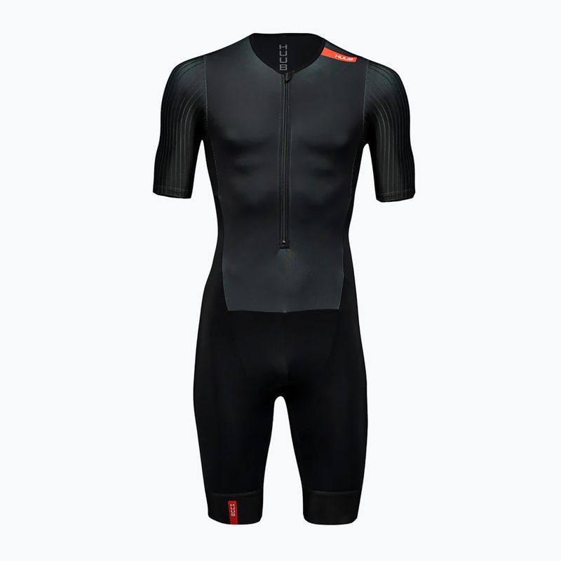 Férfi triatlonos overall HUUB Eternal Aero LC Tri Suit balck/red