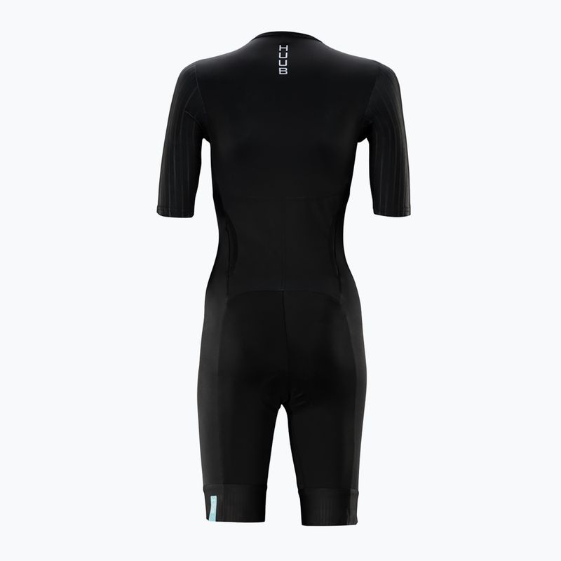 Női triatlonos overall HUUB Eternal Aero LC Tri Suit black/mint 2