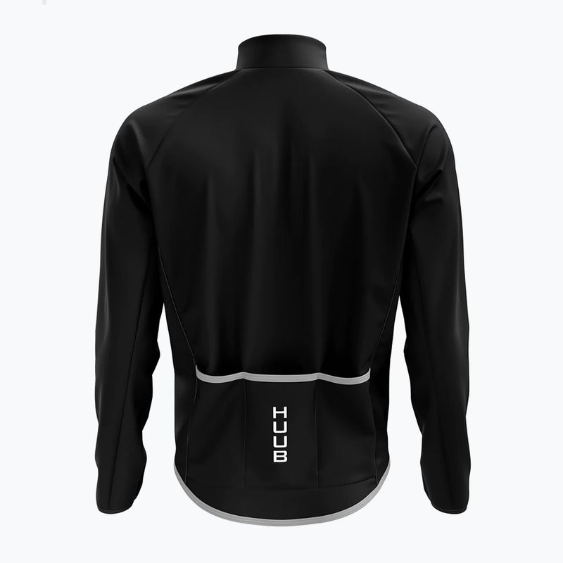 Férfi kerékpáros dzseki HUUB Eternal Peaks black/red 2